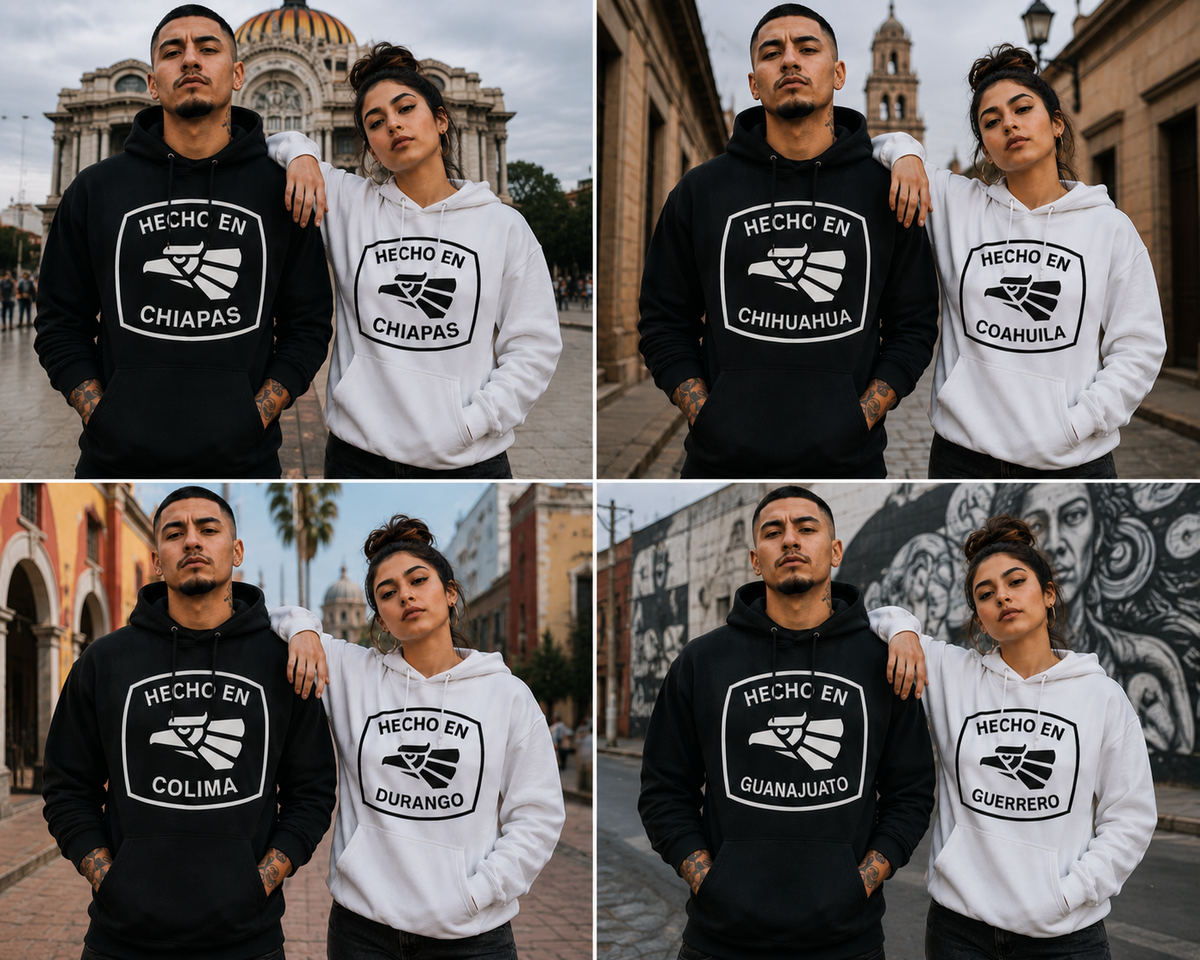 HECHO EN MEXICO COLLECTION HOODIES