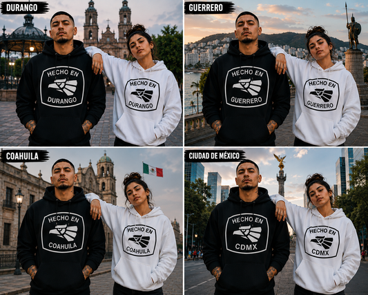 HECHO EN MEXICO COLLECTION HOODIES