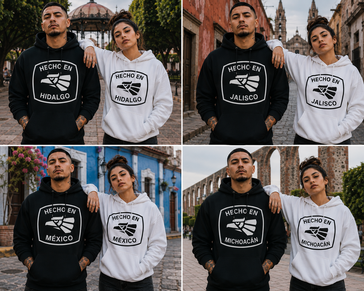 HECHO EN MEXICO COLLECTION HOODIES