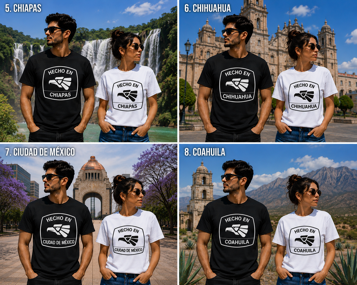 HECHO EN MEXICO COLLECTION SHIRTS