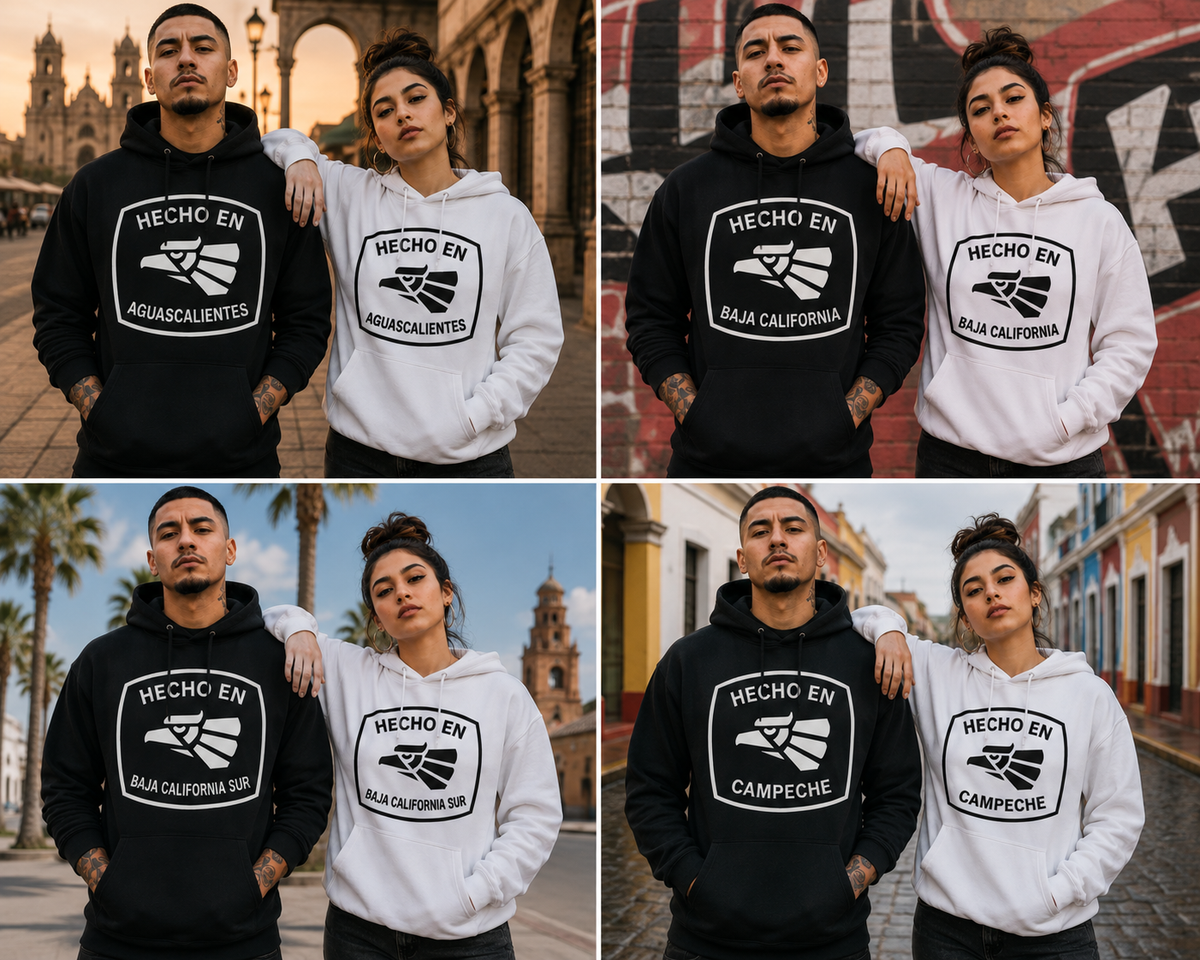 HECHO EN MEXICO COLLECTION HOODIES