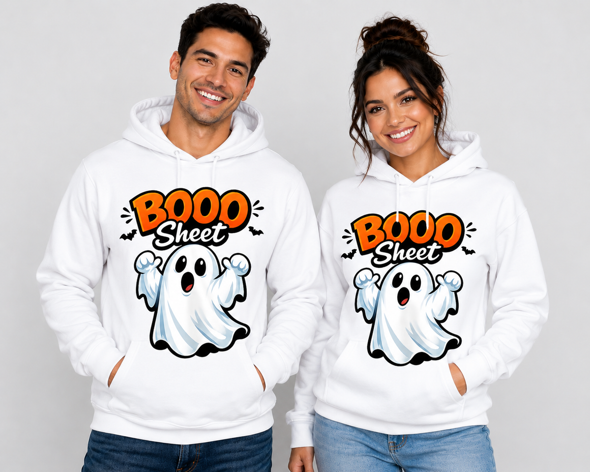 BOOO SHEET HOODIE (HALLOWEEN)