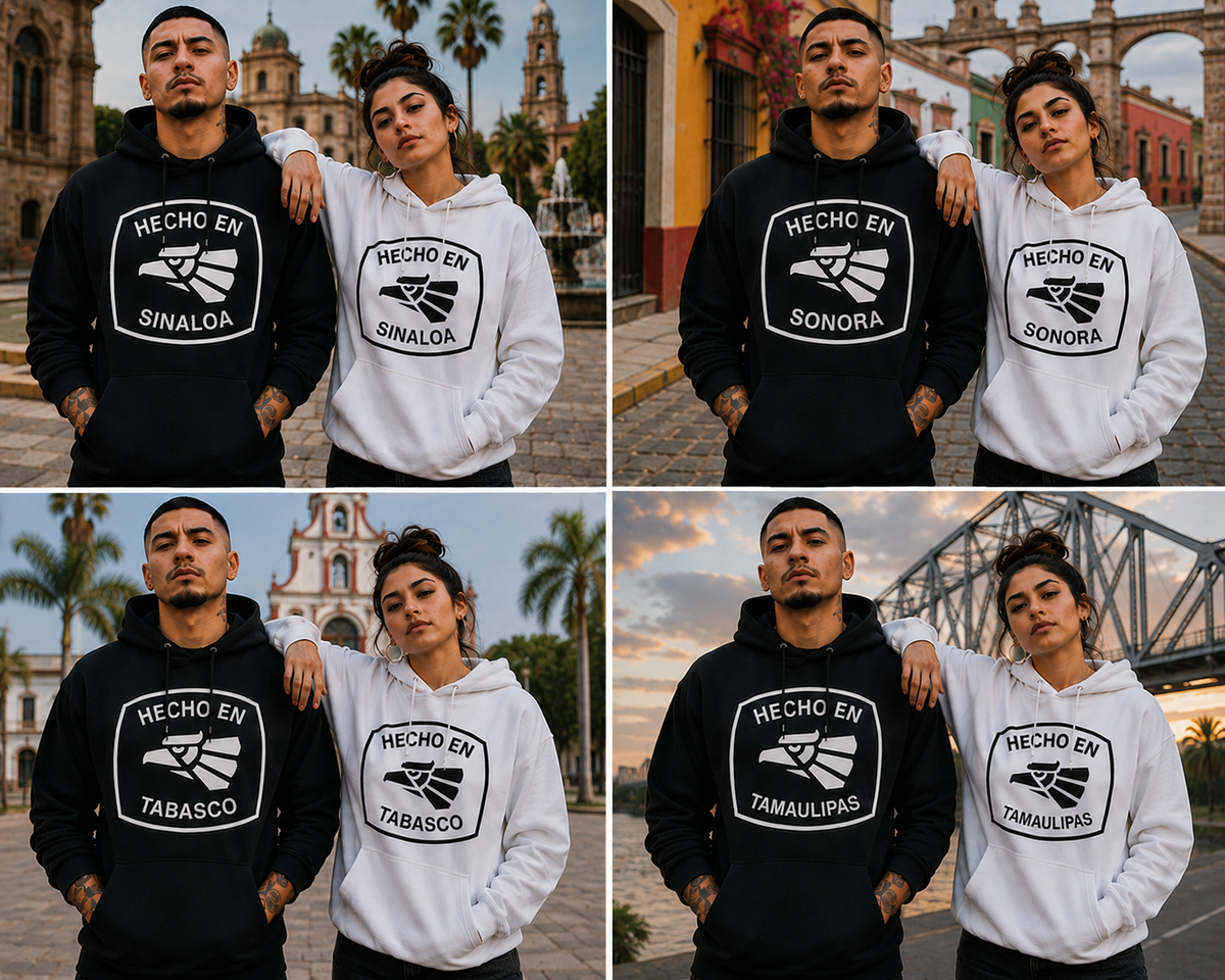 HECHO EN MEXICO COLLECTION HOODIES