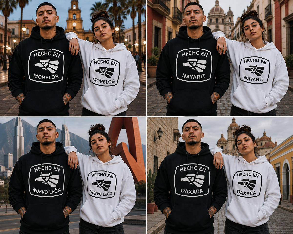 HECHO EN MEXICO COLLECTION HOODIES