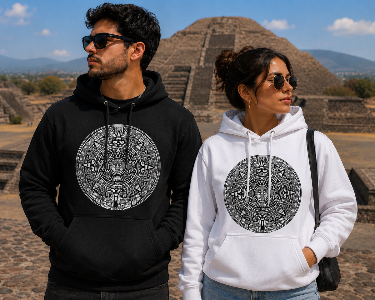 AZTEC CALENDAR HOODIE